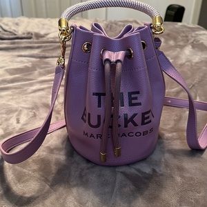 Regal orchid Marc Jacobs “the bucket”bag